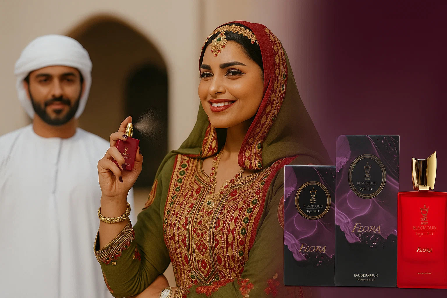 عطر فلورا 50ملي - flora prfume 50ml