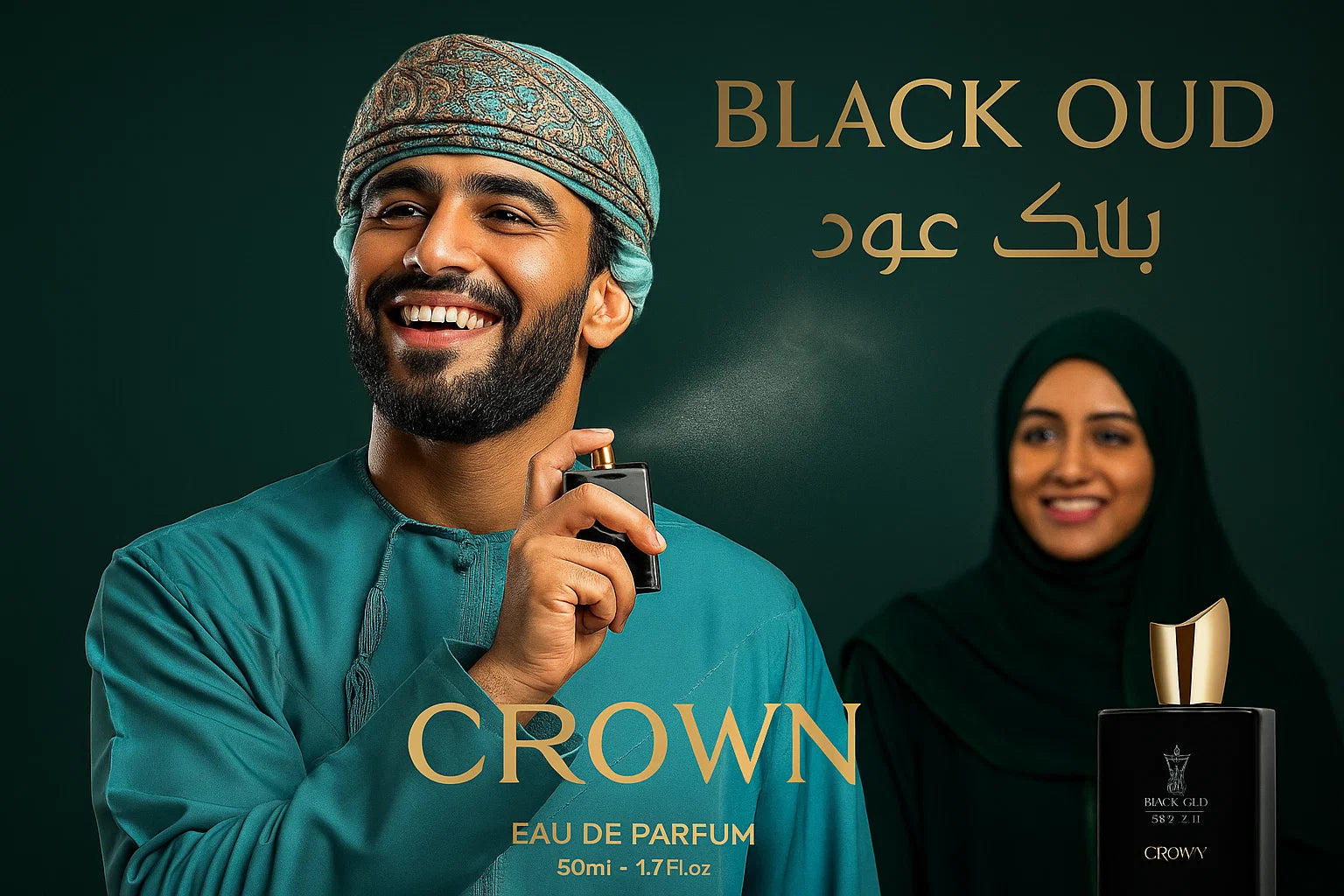 عطر كراون 50ملي- crown prfume 50ml