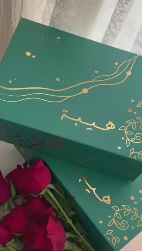 [901129] Box  Haiba Black Oud  بوكس هيبة بلاك عود